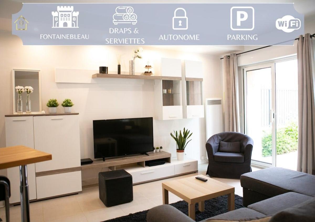 Appart'Hotel L'Arbonnaise - Calme & Chic Arbonne-la-Foret Luaran gambar